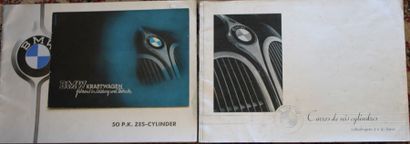 null "BMW" Grand catalogue 16 pages avec photos couleur pleine page des carrosseries,...