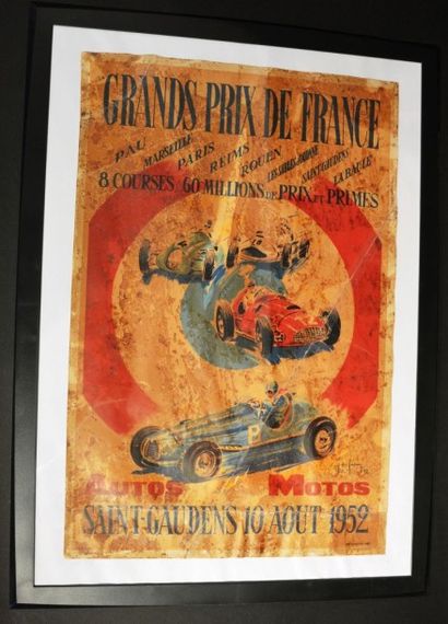 «Grand Prix de Saint Gaudens 1952» Affiche...