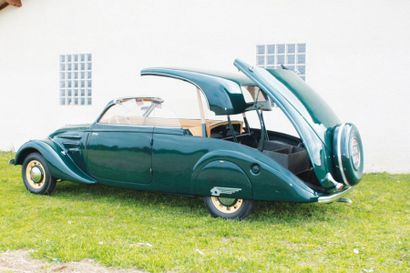 1937 PEUGEOT 402 «ECLIPSE» 
Châssis n° 478174
Carrosserie Peugeot n° 296 
Carte grise...