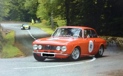 1974 ALFA ROMEO GIULLIA COUPE BERTONE 2000
Châssis n° AR2442918
Carte grise française

La...