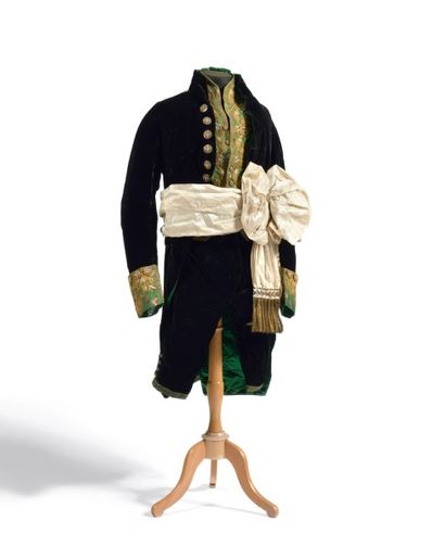 null Exceptionnel petit costume d'hiver de chevalier de l'Ordre du Saint-Esprit du...