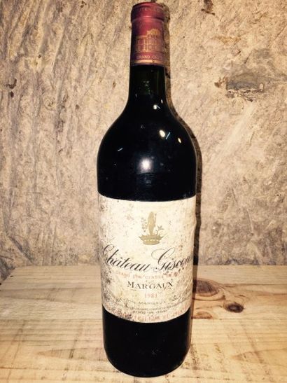 null 1 Magnum Château GISCOURS (Margaux) 1981