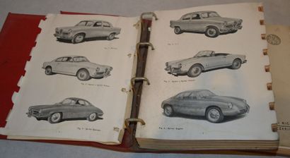 null "Alfa Romeo Giulietta Catalogues de pièces détachées" Catalogue usine original...