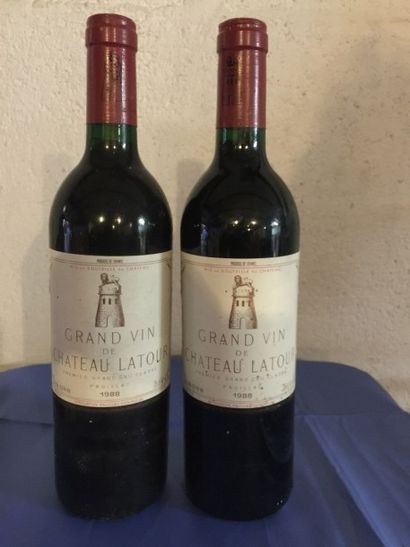 null 2 BLLE
Château LATOUR (Pauillac) 1988
Très belles