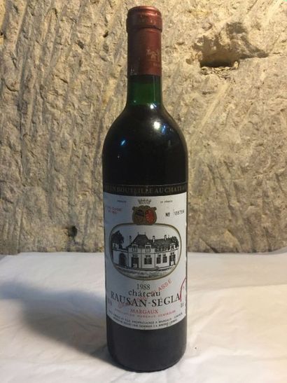 null 1 BLLE
Château RAUSAN SEGLA (Margaux) 1988
Très belle