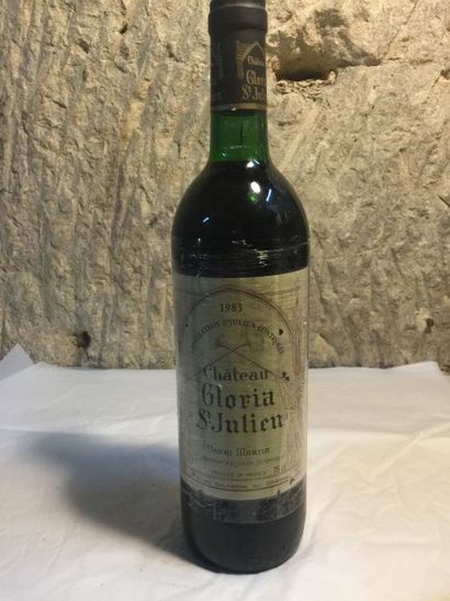 null 3 BLLE
Château GLORIA (St Julien) 1983
Très belles