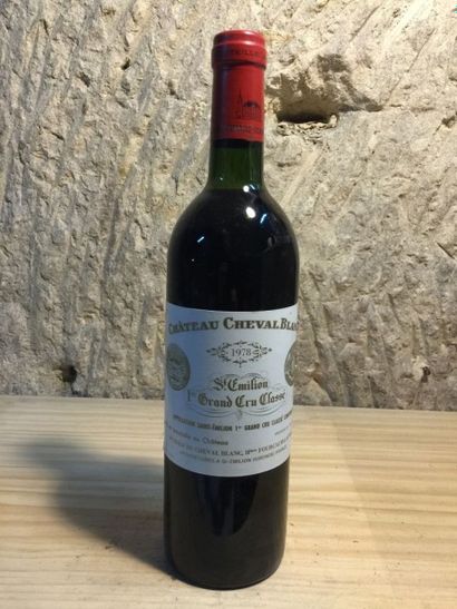 null 1 BLLE
Château CHEVAL BLANC (St Emilion 1er GCC) 1978
Très belle