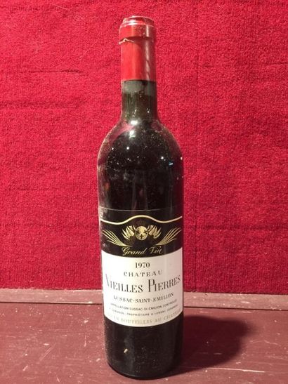 null 12 BLLE
Château VIEILLES PIERRES (Lussac St Emilion) 1970
Belles