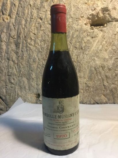 null 5 BLLE
CHAMBOLLE MUSIGNY (Grivelet) 1970
Très belles