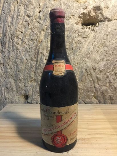 null 1 BLLE
GEVREY CHAMBERTIN (Chandesais) 1962
Très belle