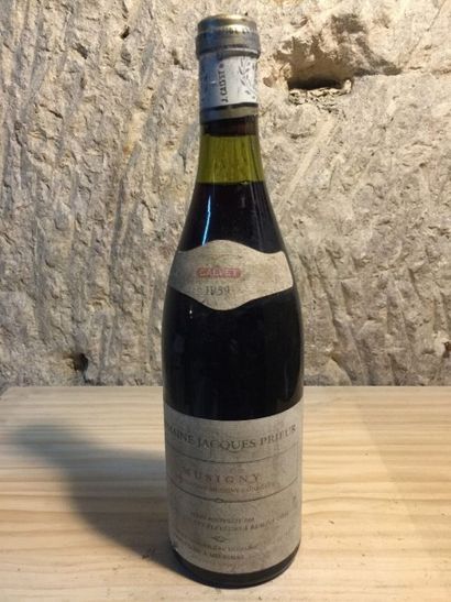 null 1 BLLE
MUSIGNY Domaine Jacques Prieur mise Calvet 1959
Très bon niveau/dessus...