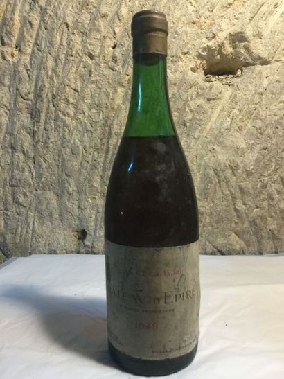 null 1 BLLE
Château d'EPIRE (Anjou liquoreux) Nicolas 1949
NLB/belle
