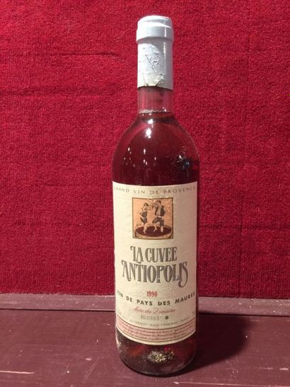 null 12 BLLE
PROVENCE ROSE DES MAURES CUVEE ANTIOPOLIS 1990
Très belles/CBO