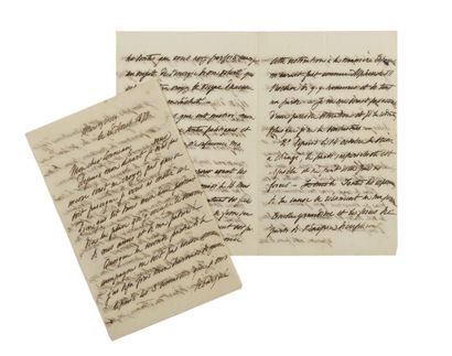 PRINCE IMPÉRIAL (Louis-Napoléon Bonaparte, dit le) Lettre autographe à son ami Louis...