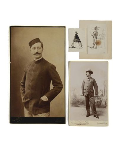 ÉDOUARD DETAILLE (1848-1912) Par Numa BLANC Fils NADAR et photographes non identifiés...