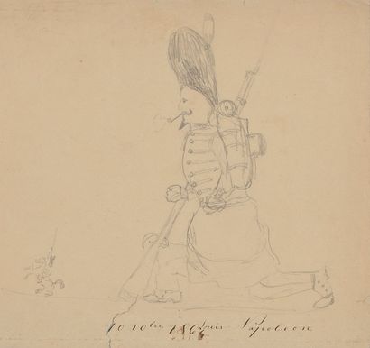 Napoléon Eugène Louis BONAPARTE, le Prince Impérial (1856-1879) «Grenadier de la...
