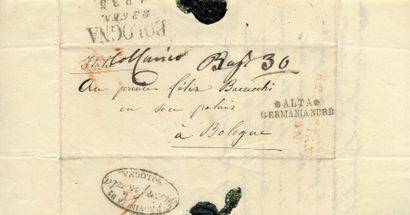 HORTENSE DE BEAUHARNAIS Lettre signée «Hortense» au mari dÉlisa Bonaparte, Félix...