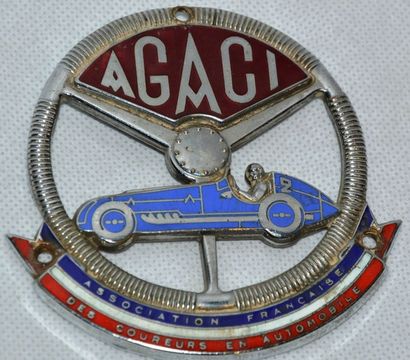 null “A.G.A.C.I”
Badge automobile de l’A.G.A.C.I (Association Générale des Amicales...
