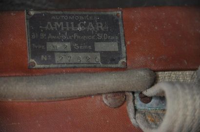 null 1929 AMILCAR M2 
Châssis n° 27620
Carte grise française 

Amilcar était connue...