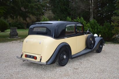 null 1936 ROLLS ROYCE 20/25 
Carrosserie Hooper
Châssis n° GBK31 
Carte grise française...
