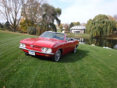 null 1965 CHEVROLET CORVAIR CORSA CABRIOLET 
Châssis n° 107675W116143
Carte grise...