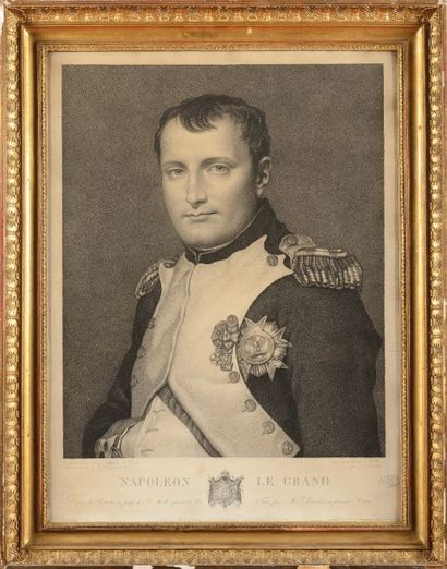 Eugène BOURGEOIS, d'après «L'Empereur Napoléon le Grand.»
Grande gravure par Noël...