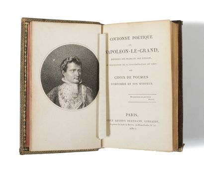 null [Aux armes de Napoléon Ier]. LABLEE (J.), éd.].
Couronne poétique de Napoléon-le-Grand,...