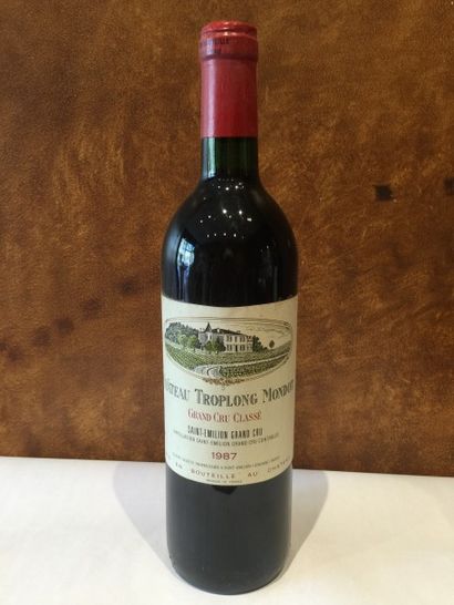 null 5 BLLE 1987 Château TROPLONG MONDOT (St Emilion GCC) Très belles