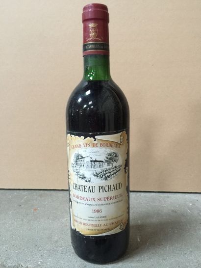 null 10 BLLE 1986 Château PICHEAUD (Bordeaux Sup) Belles