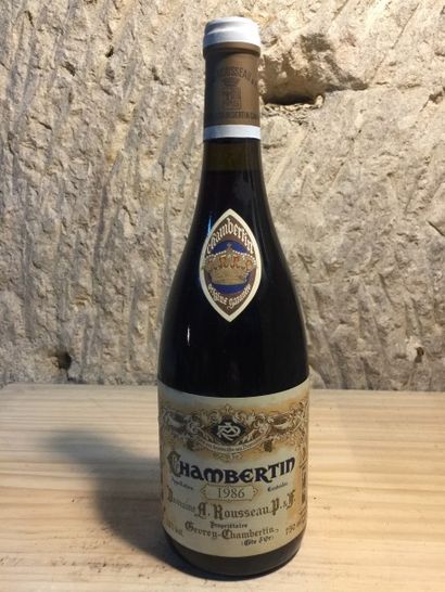 null 1 BLLE 1986 CHAMBERTIN (A.Rousseau) Très belle