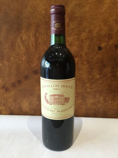 null 4 BLLE 1983 PAVILLON ROUGE DE CHÂTEAU MARGAUX Très belles