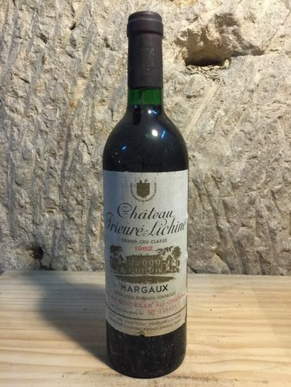 null 1 BLLE 1982 Château PRIEURE LICHINE (Margaux) Très belle