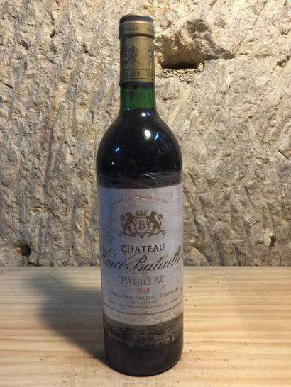 null 4 BLLE 1980 Château HAUT BATAILLEY (Pauillac) Très belles