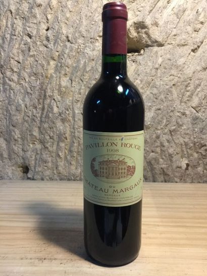 null 1 BLLE 1998 PAVILLON ROUGE DE CHÂTEAU MARGAUX Très belle