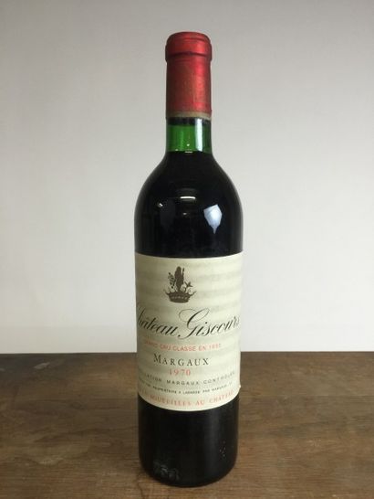 null 1 BLLE 1970 Château GISCOURS (Margaux) Très belle