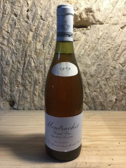 null 1 BLLE 1969 MONTRACHET (Leroy) Très belle