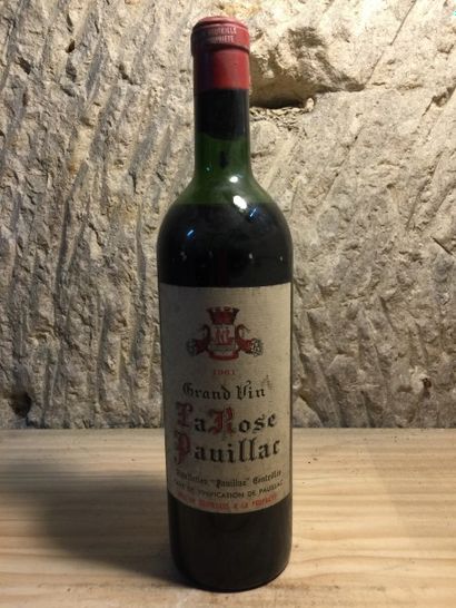 null 1 BLLE 1961 Château LA ROSE PAUILLAC (Pauillac) NLB/Belle