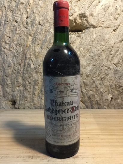 null 1 BLLE 1961 Château LABEGORCE ZEDE (Margaux) Très belle