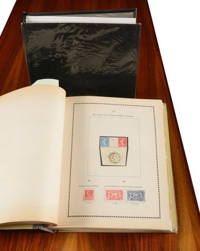 null FRANCE Emissions 1849/1990 : Collection de timbres poste principalement oblitérés,...