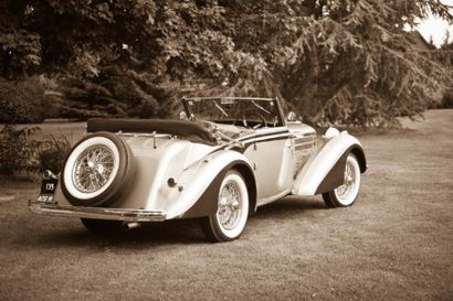  1939 DELAHAYE 135M CABRIOLET CHAPRON Châssis n° 60188 Carte grise française Ce magnifique...