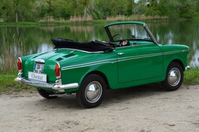 null 1970 AUTOBIANCHI BIANCHINA EDEN ROC

Châssis n° 9329

Carte grise française

...