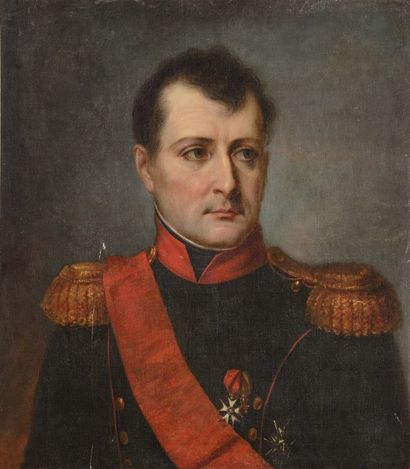 null ROBERT LEFEVRE (1755-1830), dans le goût de « Portrait de l’Empereur Napoléon...