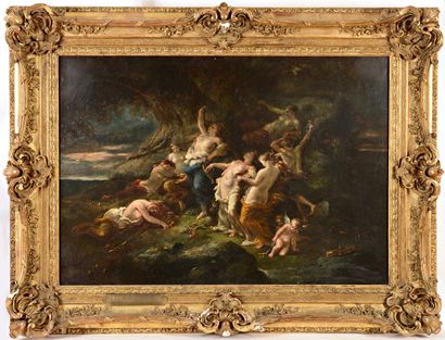 null Narcisse Virgile DIAZ DE LA PENA (1807-1876) Bacchantes Sur sa toile d'origine...