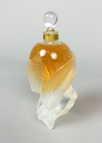 LALIQUE FLACON de parfum de collection "Les Elfes". Contenant extrait de parfums...