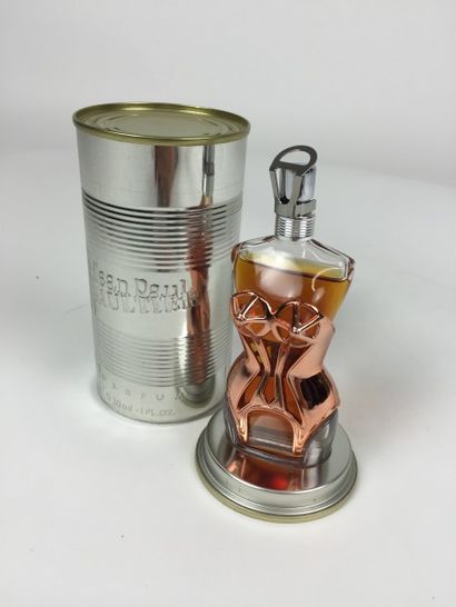 Jean Paul Gauthier FLACON de parfum en forme de buste au corset rose de 30 ml, avec...