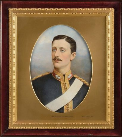 Gerald Edward MOIRA (1867-1959) «Le Prince Impérial Louis Napoléon en uniforme de...