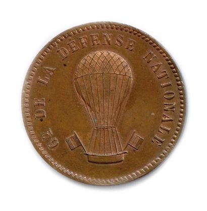 null Gouvernement de Défence Nationale (4 sept. 1870 – 13 fev. 1871)
Module 10 centimes...
