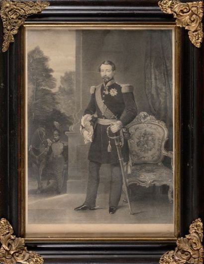 Sir William ROSS (1794-1860) Ecole anglaise «Louis Napoléon Bonaparte, prince président,...