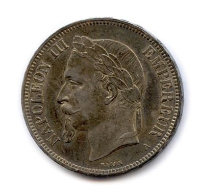 Napoléon III (1852-1870) 5 Francs argent...
