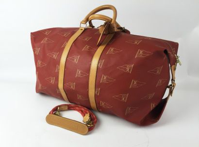 LOUIS VUITTON, édition 1995 GRAND SAC de voyage « Keepal », édition limitée « America’s...